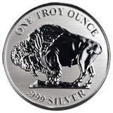 Asahi Buffalo REVERSE PROOF - 1 oz .999 Silver Round