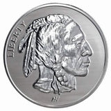 Asahi Buffalo REVERSE PROOF - 1 oz .999 Silver Round