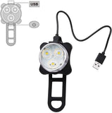 Ascher USB Rechargeable Bike Light Set