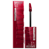 Maybelline New York Super Stay Vinyl Ink Liquid Lipstick - Long-Lasting High Shine Finish, 55 Royal