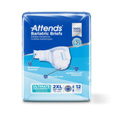 Attends Bariatric Briefs (2XL, 3XL, 4XL, 5XL)