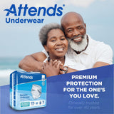 Attends Bariatric Incontinence Underwear, Ultimate Absorbency, 2XL