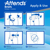 Attends Briefs, Ultimate Absorbency