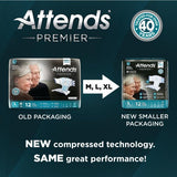 Attends Premier Tab-Style Briefs