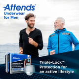 Attends Underwear For Men, Ultimate Absorbency