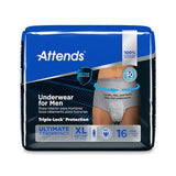Attends Underwear For Men, Ultimate Absorbency