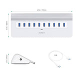 Aukey 10-Port CB-H6 USB 3.0 Hub