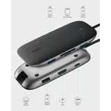 AUKEY CBC71 8 in 1 USB C Hub with Ethernet Port