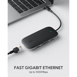 AUKEY CBC71 8 in 1 USB C Hub with Ethernet Port