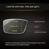 Auto Zoom TR90 Frame Sports Reading Glasses