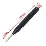 Automatic Center Pin Punch Strike Spring Loaded Marking Starting Holes Tool