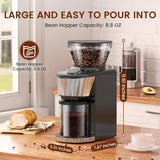 Automatic Coffee Grinder, Electric Burr One-Touch Grinder with 35 Grind Settings for Drip/Espresso/PourOver/ColdBrew, 2-12 Cup Dose Selection B8002
