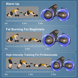 Automatic Rebound Anti-Slip AB Roller Wheel with Knee Pad Holder
