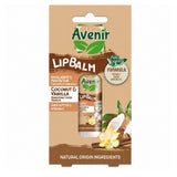 Avenir Vegan Coconut & Vanilla Lip Balm for Dry Lips 5.2g