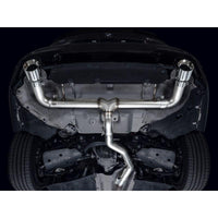AWE 19-23 BMW 330i / 21-23 BMW 430i Base G2X Track Edition Axle Back Exhaust - Chrome Silver