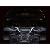 AWE Track Edition Catback Exhaust for BMW G8X M3/M4 - Diamond Black Tips