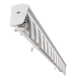 [16x10FT] Awntech Destin Premium Manual Outdoor Retractable Awning [DM16-SBY] (SAK41359)