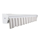 [16x10FT] Awntech Destin Premium Manual Outdoor Retractable Awning [DM16-SBY] (SAK41359)