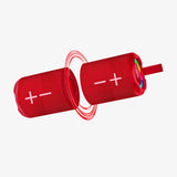 KP-858 Best-selling Wireless Bluetooth Speaker Featuring A Modular Dual-unit Design Portable Handle High Power Output And RGB Lighting Ideal For Outdoor Gatherings Factory Stock Available