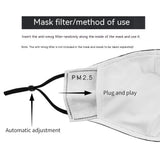 Halloween Double-layer Ear Washing Creative Digital Printing Mask
