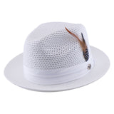 Spring Summer New Arrival Mens And Womens Seaside Beach Holiday Flat-Brim Straw Hat