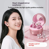 Heart-shaped Mirror-style High-quality In-ear Bluetooth Headphones