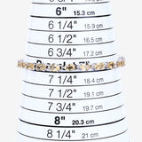 9.03 Carat Genuine Citrine .925 Sterling Silver Bracelet