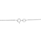 .925 Sterling Silver 1/2 Cttw Prong Set Treated Green Diamond Floral Cluster 18" Pendant Necklace (Green Color, I1-I2 Clarity)