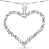 2.10 Carat Genuine Blue Topaz .925 Sterling Silver Pendant