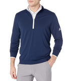 adidas Mens Quarter Zip Pullover Collegiate Navy X-Large
