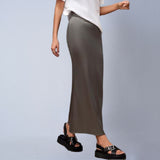 Autumn New Satin Mermaid Bodycon Skirt For Women
