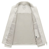 Mens Slim-fit Stand-collar Jacket