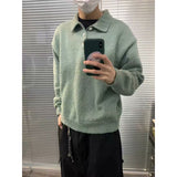 Mens Casual American-Style Knitted Sweater