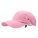 Quick-drying Baseball Cap Korean Style Simple Plain Dome Peaked Cap