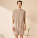 Men's Thin Section Traceless Ice Silk Home Wear