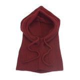Fashionable And Warm Scarf With Integrated Yarn Knitted Hat For Women