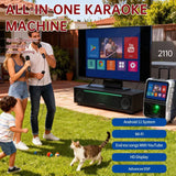 Karaoke Machine Home KTV All-in-one With Screen And Dual Microphones
