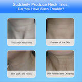 EMS Microcurrent Neck Face Beauty Device With 3 Colors LED Photon Therapy Skin Tighten Reduce Double Chin Face Lifting Devices