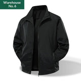 Versatile Loose-fit Stand-collar Jacket American-style Water-repellent