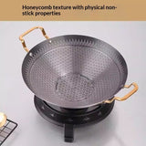 Thickened Stainless Steel Non-Stick Honeycomb Dry Pot