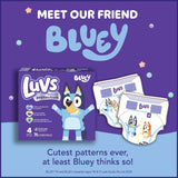 Luvs Platinum Protection Baby Diapers Size 6, 64 Count