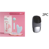 Mini Silicone Electric Face Cleansing Brush Electric Facial Cleanser Facial Cleansing Brush Skin Massager Skin Care Tools