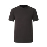 Pure Cotton Yarn Knitted Men's Short-sleeved T-shirt Round Neck