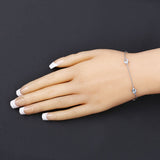 1.80 Carat Genuine Blue Topaz .925 Sterling Silver Bracelet