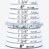 7.60 Carat Genuine Blue Topaz .925 Sterling Silver Bracelet