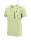 Ice-silk Breathable Round-neck New Mens Top