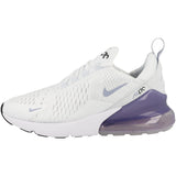 Nike Air Max 270 Womens Shoes (AH6789-121 White/Football Grey/White/Blue Whisper) Size 11.5