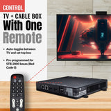 Anderic Substitute for RCA STB7766C REMOTE Digital TV Tuner Converter Remote Control [RRH100]