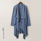 Linen Hanfu Casual-style Trench Coat Tang-style Shirt