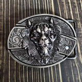 Smooth Buckle For Self-defense Trendy Punk-style Belt Buckle With A Distinctive Look